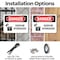Signmission Sodium Hydroxide Danger Sign, Plastic, 10in W x 7in L, 2PK OS-2PACK-DS-P-710-L-1576 - alternate 7